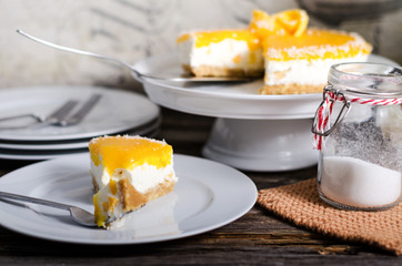Mangotorte mit Frischkäse