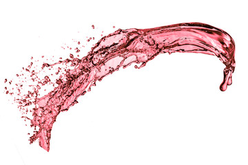 red wine splashing as celebration abstract
