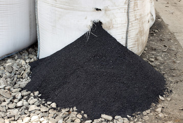 Tyre recycled end product