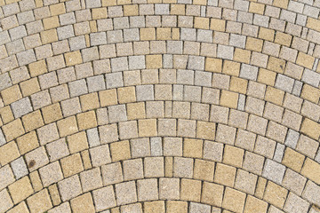 Brick Floor or wall background and texture