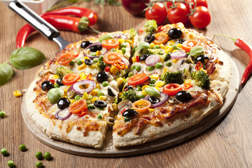 Pizza vegetarian