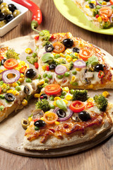 Pizza vegetarian