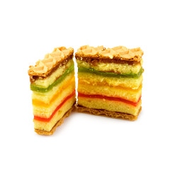 Isolated image of two cookies