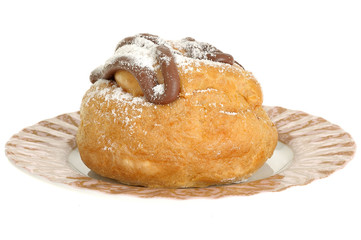 Belgian Chocolate Choux Bun
