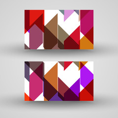Vector business-card set for your design