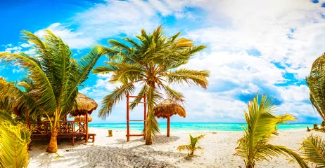 Urlaubs- und Tourismuskonzept: Karibisches Paradies. © luca fabbian