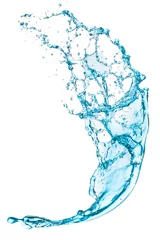 Gordijnen turquoise water splash © kubais
