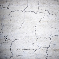 Old cracked wall background