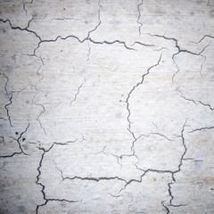 Fototapeta premium Old cracked wall background