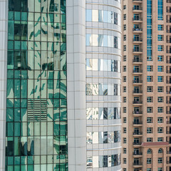 Obraz premium Residential apartments in Dubai, UAE.