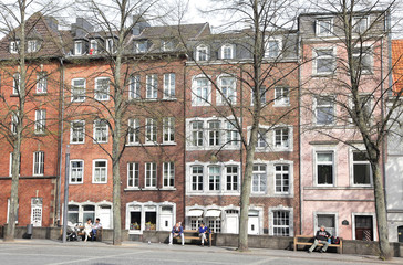 Obraz premium Square at Aachen, Germany