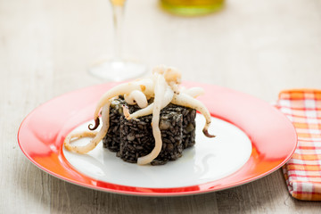 Risotto al nero di seppia