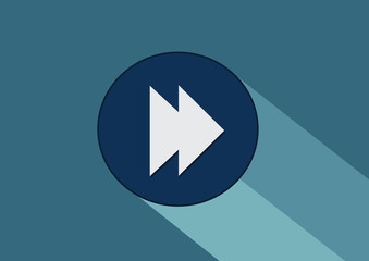 Media player buttons collection design elements