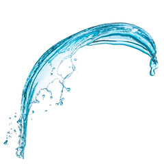 turquoise water splash