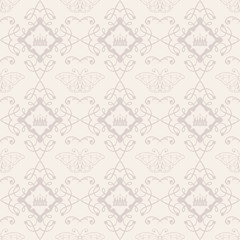Seamless Wallpaper Damask