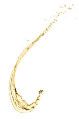 Fototapeta premium splash of white wine