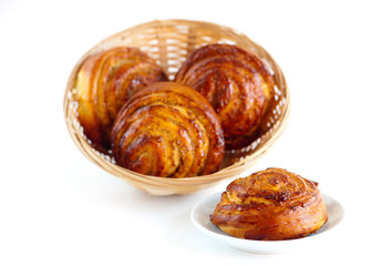 Buns in a basket