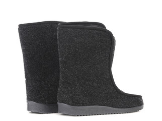 Winter man's boots.
