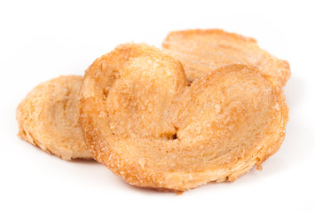 crisp danish isolated in white background