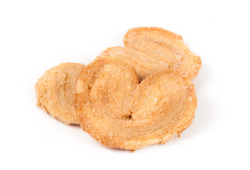 crisp danish isolated in white background