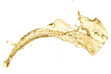 white wine splash as a celebration toast abstract