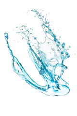 Obraz na płótnie Canvas turquoise water splash