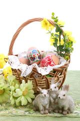 Easter basket - obrazy, fototapety, plakaty