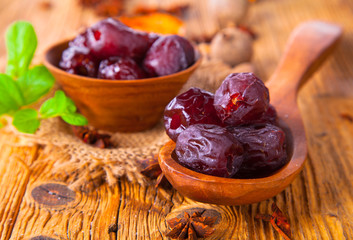 fruit on wood