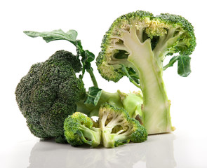 Broccoli vegetable isolated on white background