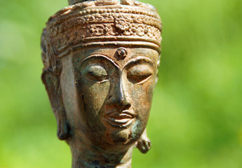 Fototapeta na wymiar Buddhakopf