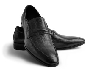 Pair of leather men's shoes
