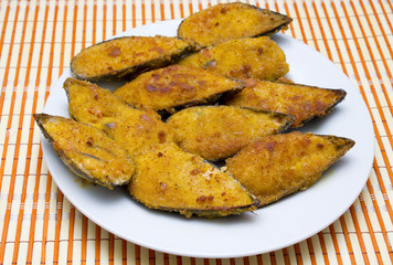 stuffed mussels