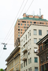 Fototapeta na wymiar Wieża Velasco, budynek Milano