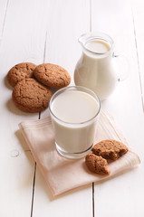 Glass of milk