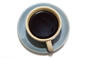 cup of coffee isolated