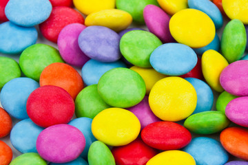 Hintergrund Schokolinsen