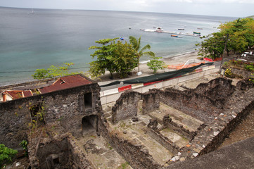 Ruines à Saint Pierre