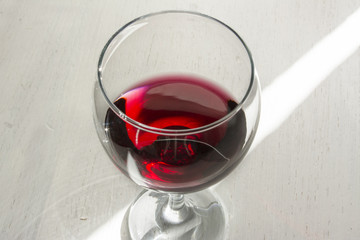 Glassof red wine