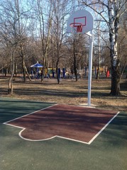 баскетбольная площадка