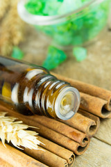 Essential oil with cinnamon