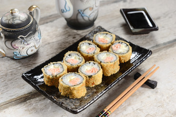 Fried sushi