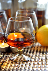 Brandy and lemon