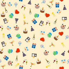 Seamless celebration and party