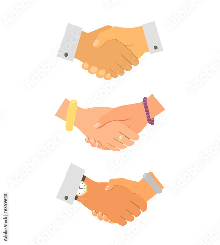 "Business handshake iconset" Stock photo and royalty-free images on