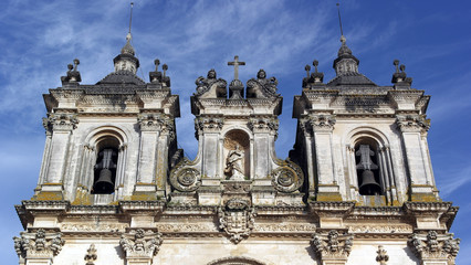 Fototapeta na wymiar Monastery of Alcobaça, Alcobaça, Portugal