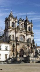 Fototapeta na wymiar Monastery of Alcobaça, Alcobaça, Portugal