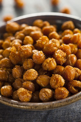 Healthy Roasted Seasoned Chick Peas