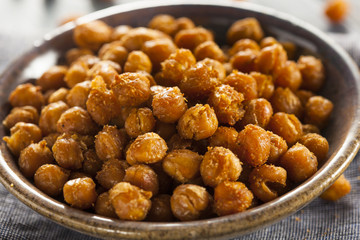Healthy Roasted Seasoned Chick Peas