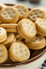 Healthy Peanut Butter Sandwich Crackers