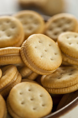 Healthy Peanut Butter Sandwich Crackers